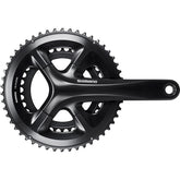 Shimano Fc-Rs510 Double Chainset 50 / 34T For 135/142 Mm Axle 172.5 Mm Black Cranks